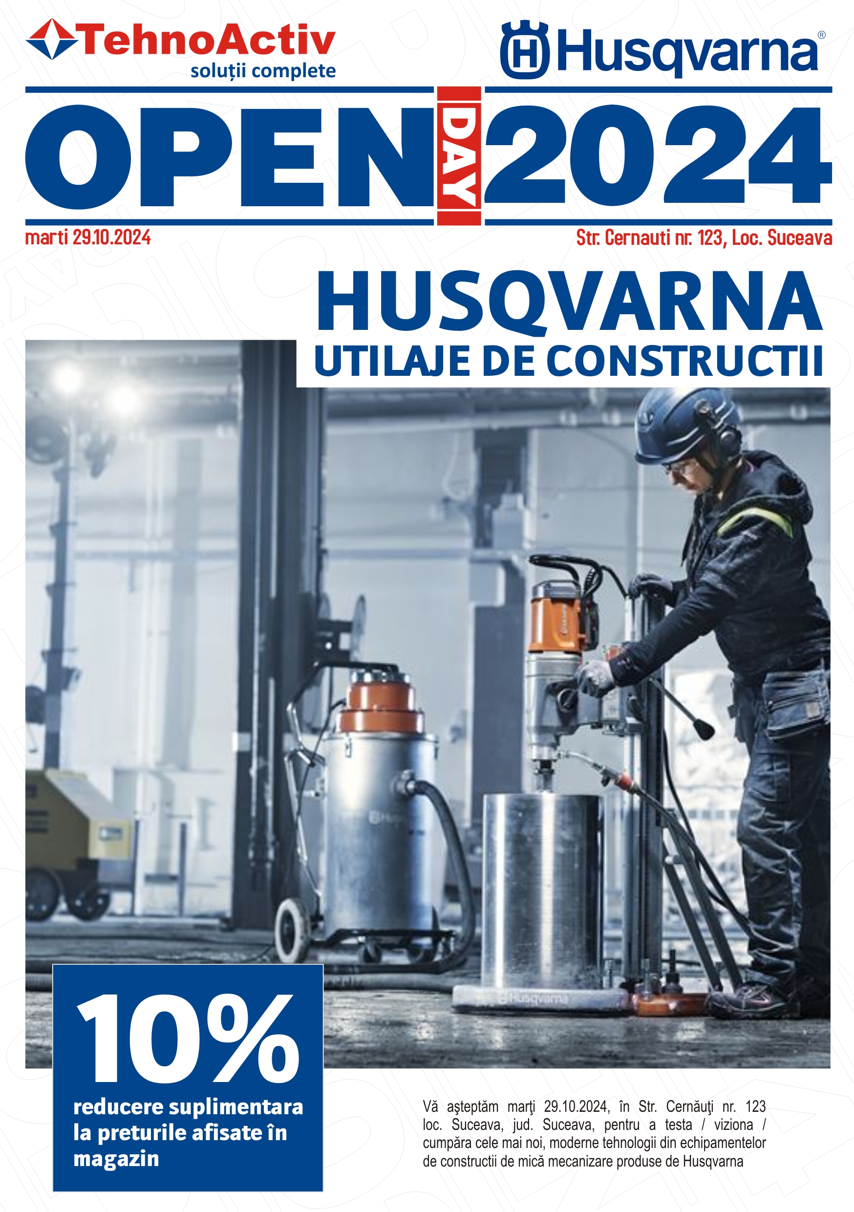 TEHNOACTIV Open Day Husqvarna 